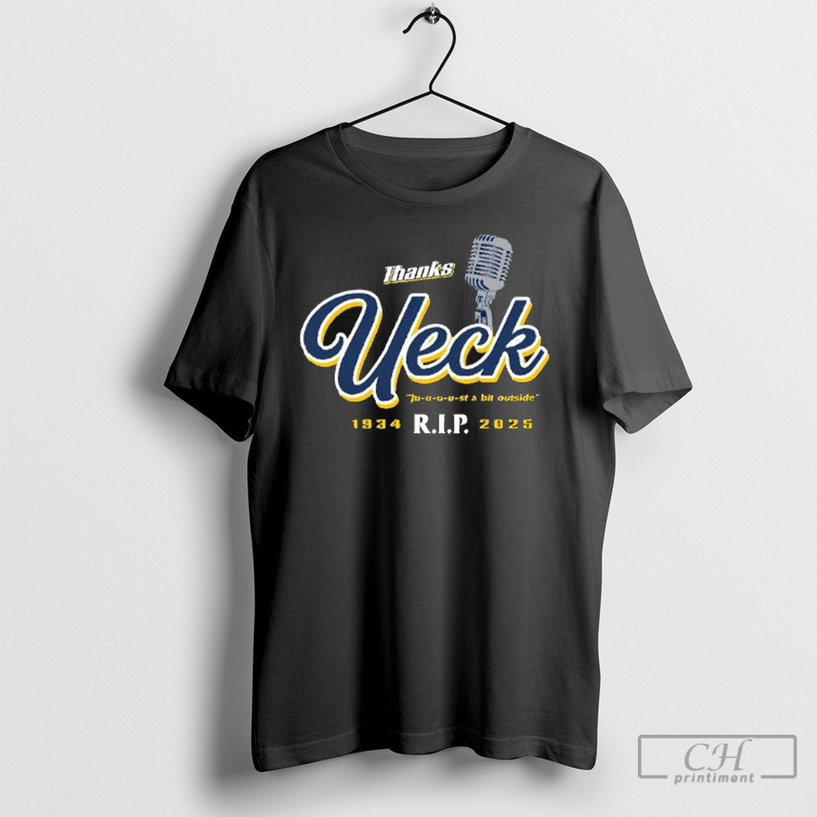 Thanks Ueck Rip Tribute 2025 Milwaukee Baseball Shirt Hoodie, Sweatshirt | CoreVibeTees.com