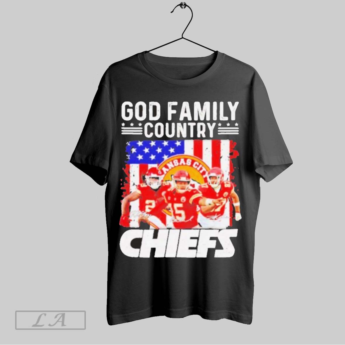Top Kansas City Chiefs Patrick Mahomes God Family Country Chiefs Signatures T Shirt Hoodie, Sweatshirt | CoreVibeTees.com