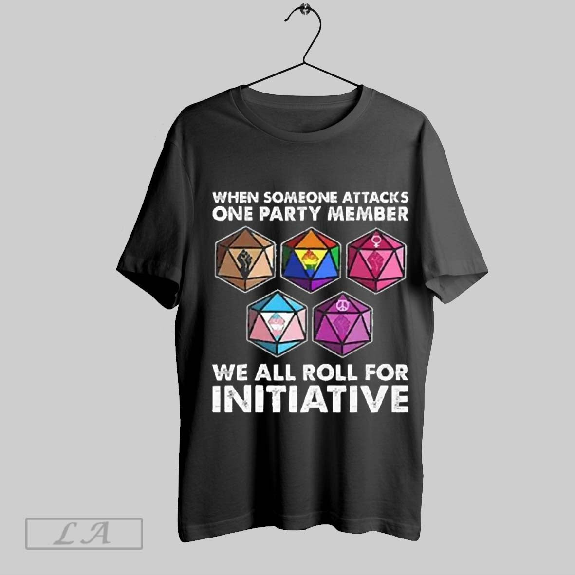 Top Dungeons And Dragons When Someone Attacks One Party Member We All Roll For Initiative 2025 Unisex Sweatshirt T Shirt...