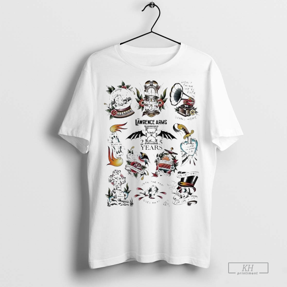 The Lawrence Arms 25 Years Anniversary Until The Pain In Goes Away 2024 T- shirts Hoodie, Sweatshirt | CoreVibeTees.com