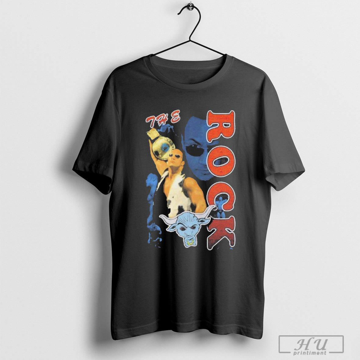 The Rock Vintage Wrestling T Shirt Sweatshirt Posters Hoodie | CoreVibeTees.com