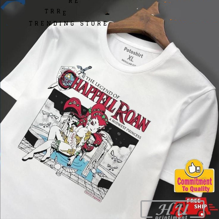 The Legend Of Chappell Roan A Midwest Princess T-Shirt Hoodie, Sweatshirt | CoreVibeTees.com