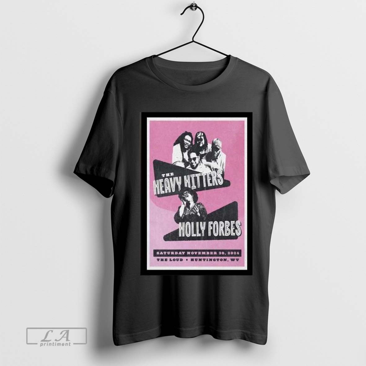 The Heavy Hitters And Holly Forbes Nov 30 2024 The Loud In Huntington WV Tour Poster Shirt Hoodie, Sweatshirt