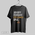 Top Iowa State Cyclones January February Cyclones April Big 12 Conference T-Shirts, Hoodie, Sweatshirt | CoreVibeTees.com