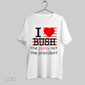 Top I Heart Bush The Pussy Not The President Heart Unisex Sweatshirt T Shirt Hoodie | CoreVibeTees.com