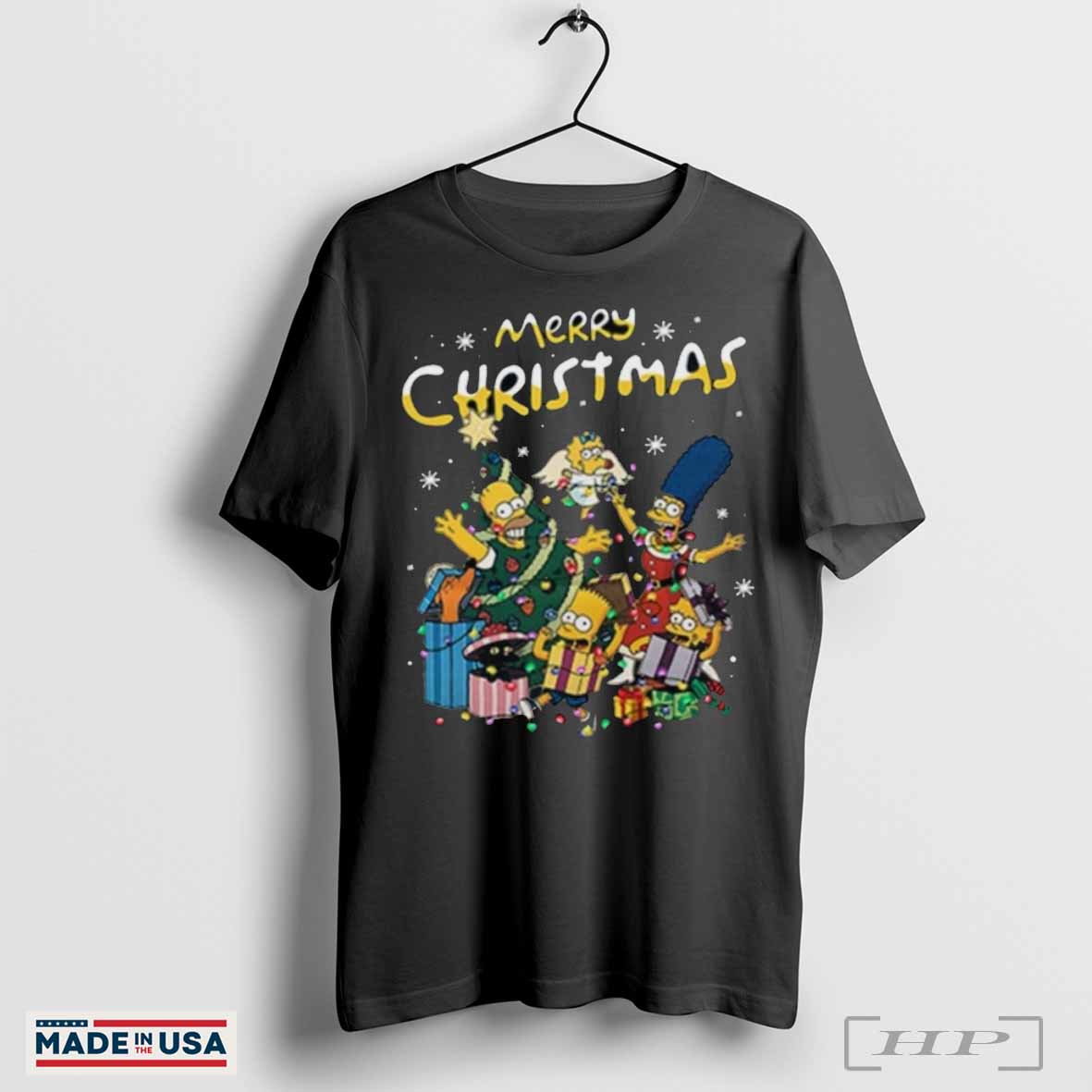 The Simpsons Christmas Family Shirt Hoodie, Sweatshirt | CoreVibeTees.com