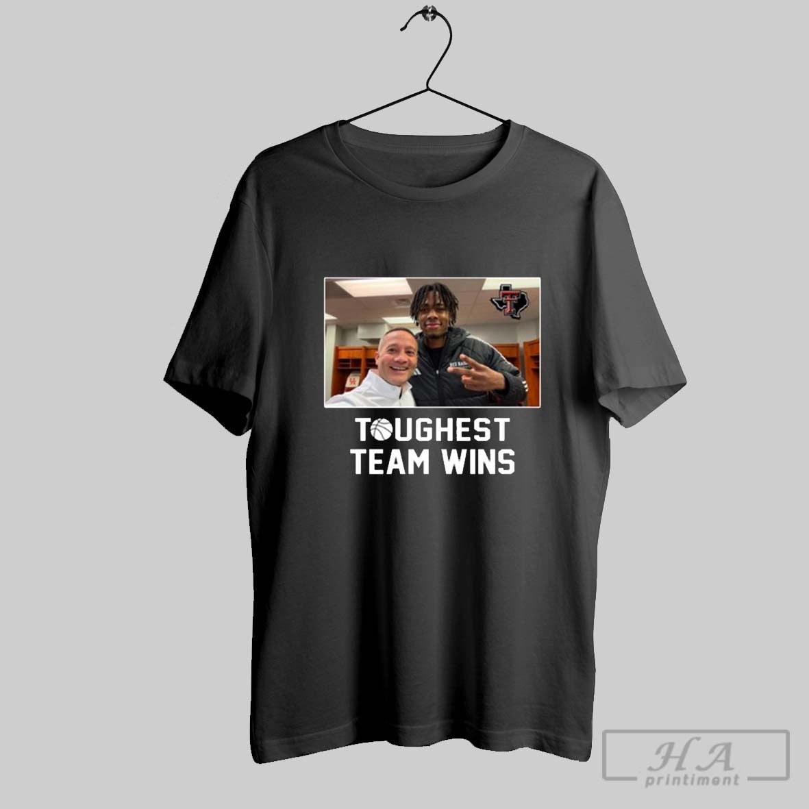 Texas Tech Red Raiders Toughest Team Wins Coach Grant Mccasland And Jt Toppin T Shirt Hoodie, Sweatshirt | CoreVibeTees.com