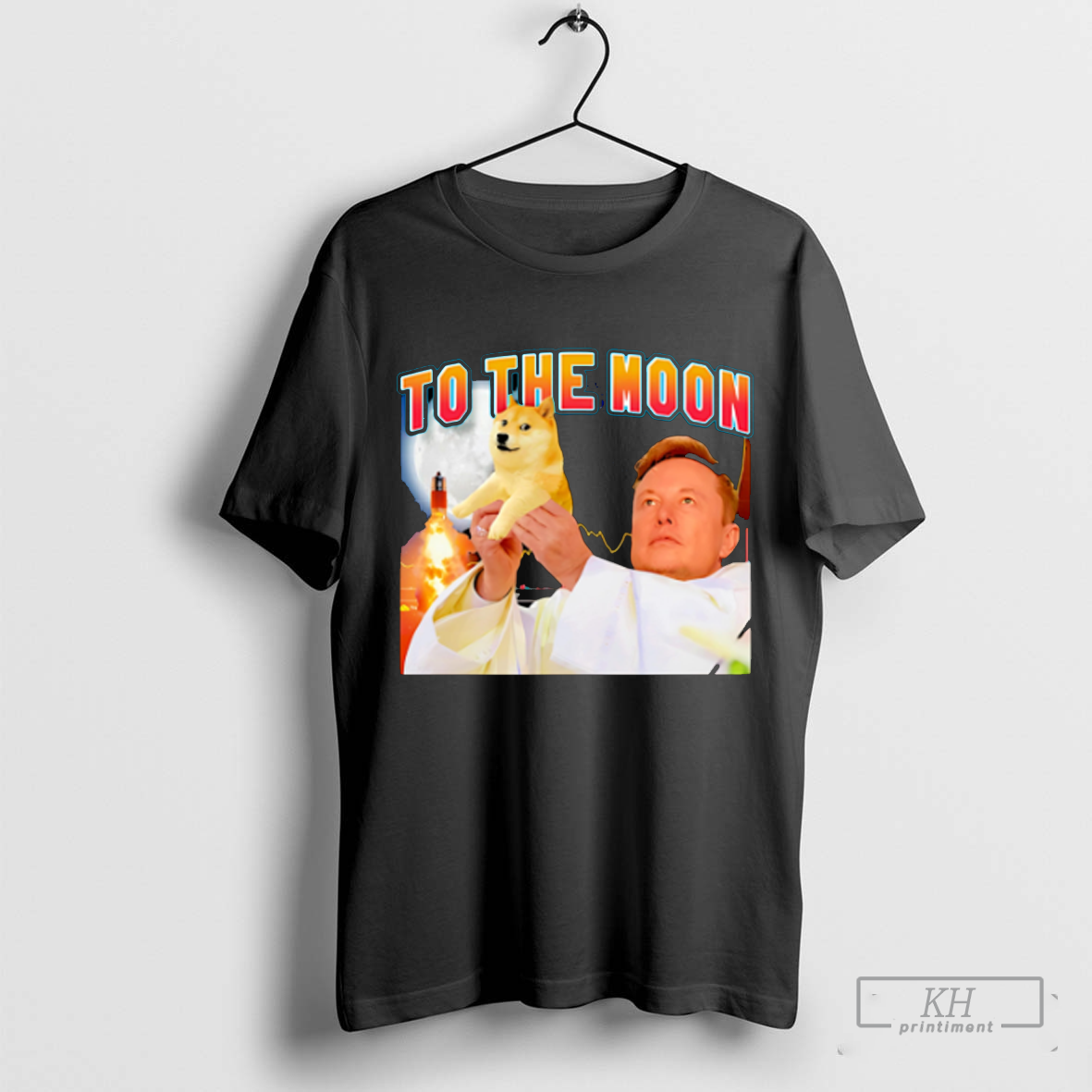 To the Moon Doge Coin Elon shirt Hoodie, Sweatshirt | CoreVibeTees.com