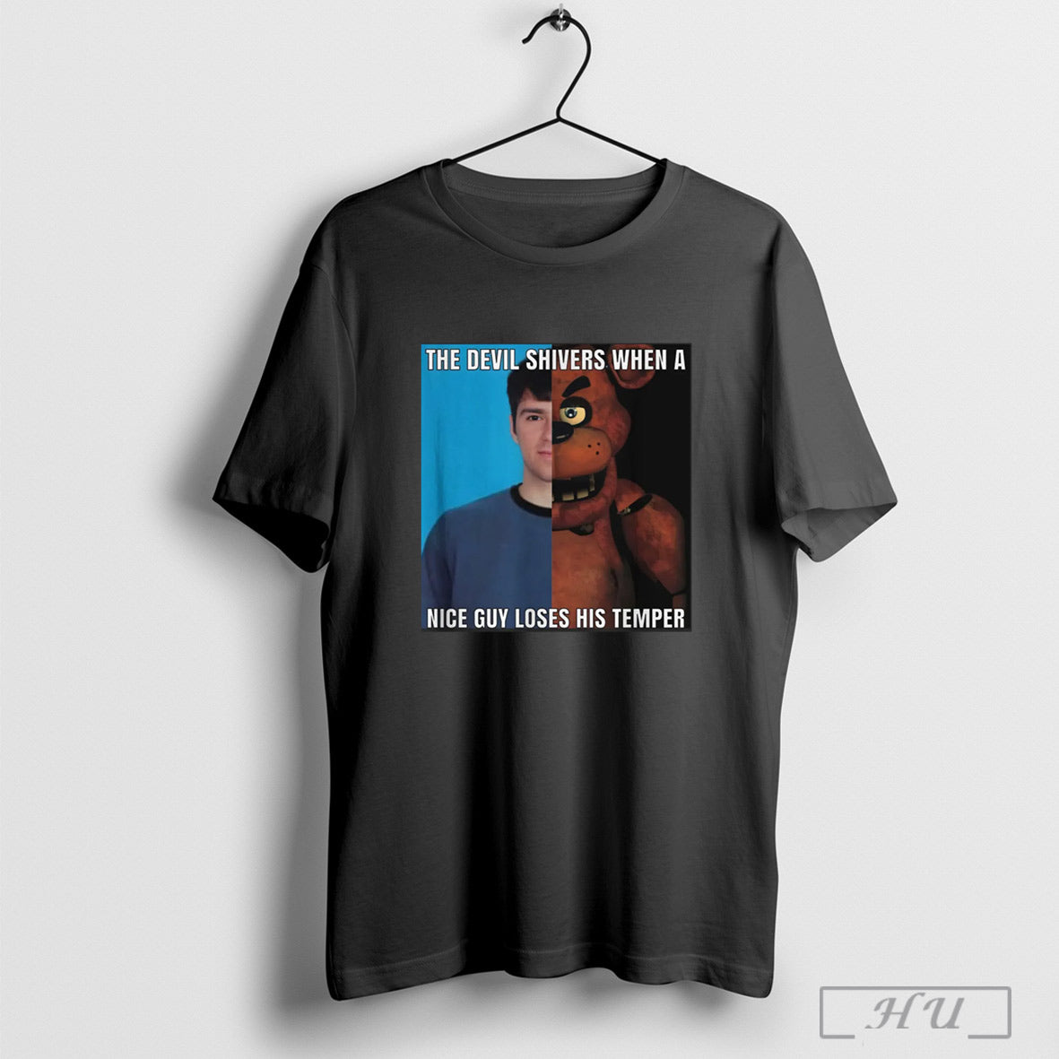 The Devil Shivers Weezer Freddy Fazbear Meme T-Shirts, Hoodie, Sweatshirt | CoreVibeTees.com