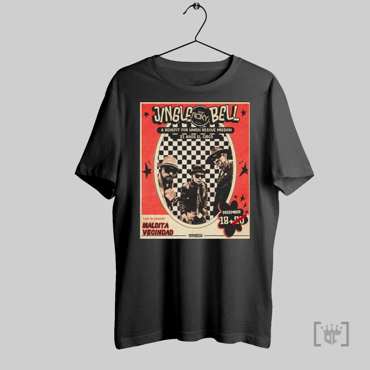 The Roxy Theatre Helado Negro Dec 17 2024 Poster For Union Rescue T Shirt Hoodie, Sweatshirt | CoreVibeTees.com