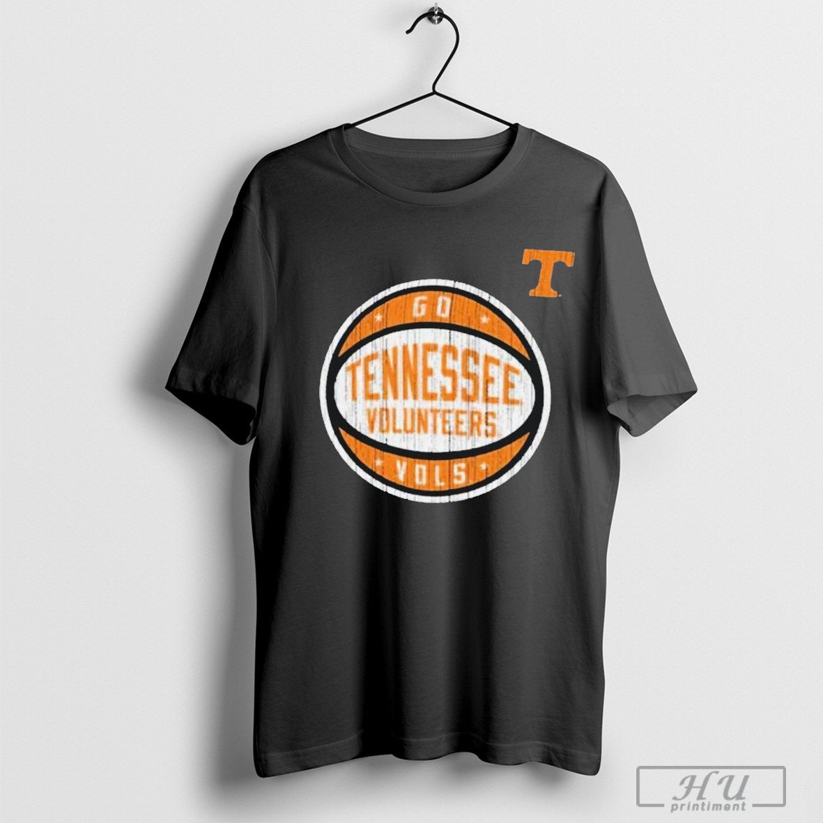 Tennessee Volunteers Logo Distressed Basketball T-Shirt Hoodie, Sweatshirt | CoreVibeTees.com