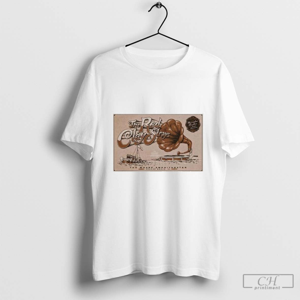The Red Clay Strays Jul 3 2025 The Wharf Amphitheater In Orange Beach Al Poster Shirt Hoodie, Sweatshirt | CoreVibeTees.com