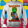 The monster squad Donald Trump Kamala Harris tim walz frankenstein T-shirt Hoodie, Sweatshirt | CoreVibeTees.com