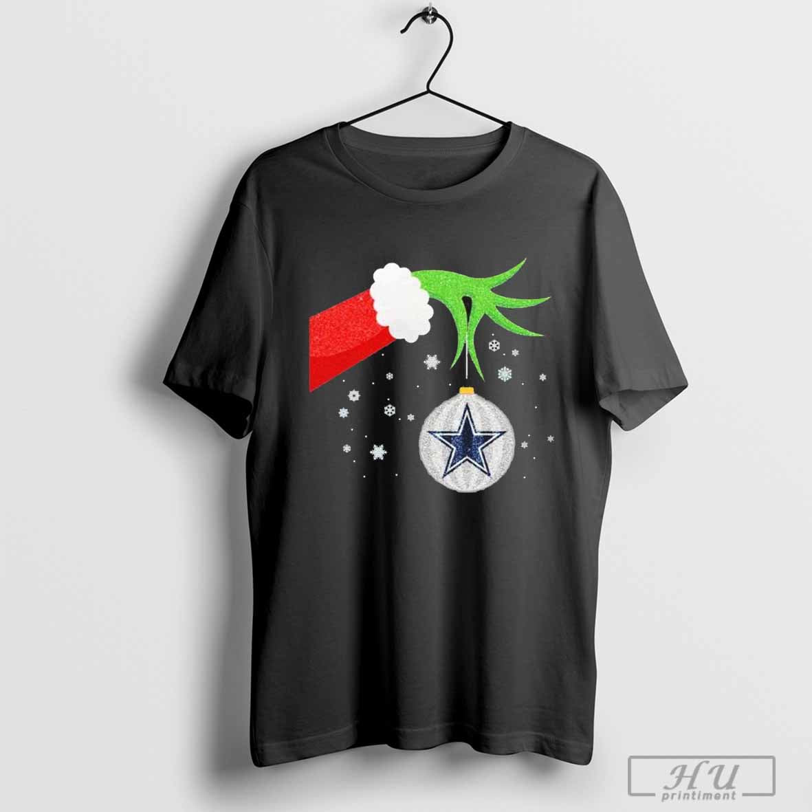 The Grinch Ornament Dallas Cowboys Christmas 2024 Sweatshirt T-Shirts, Hoodie | CoreVibeTees.com