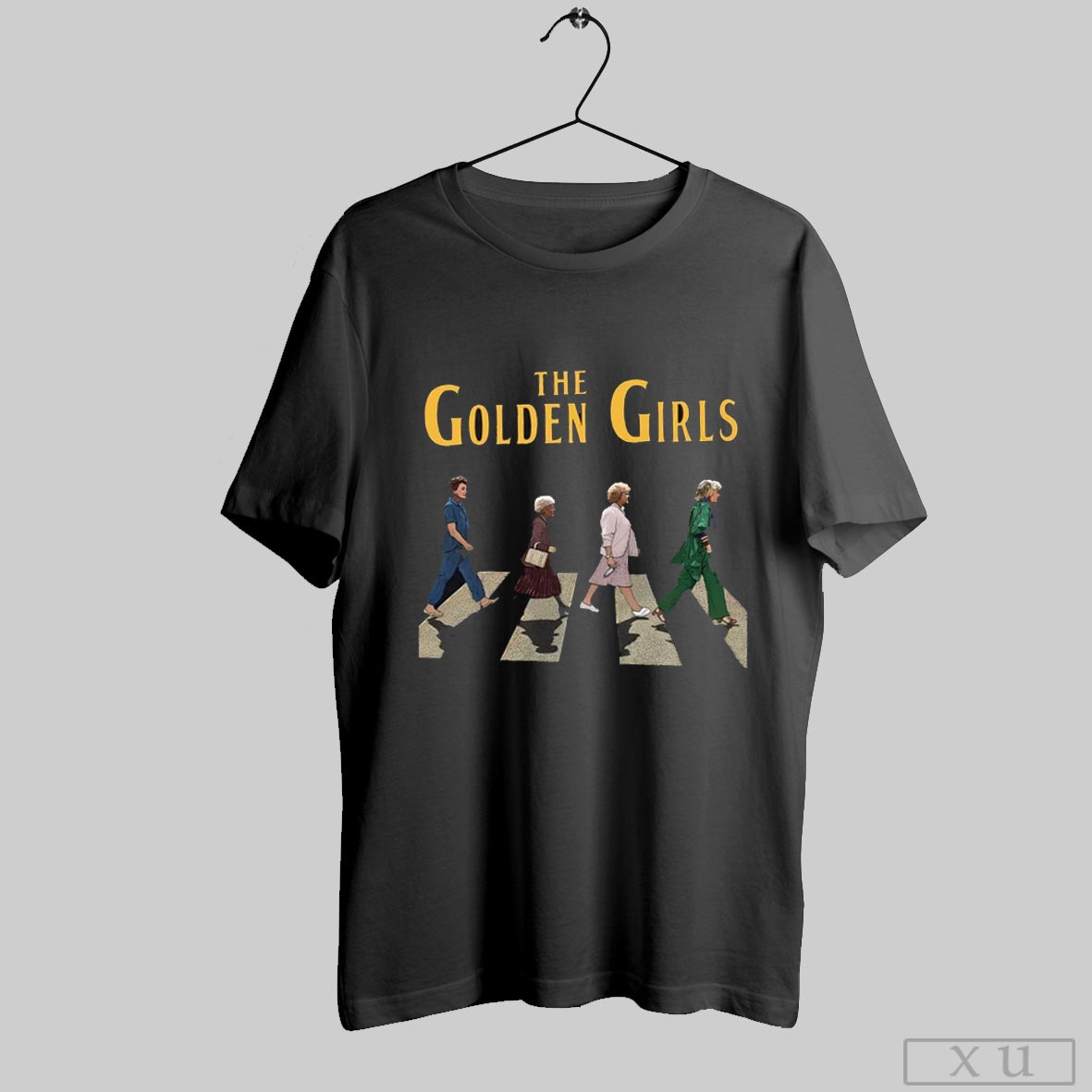 The Golden Girl Crossing Road T Shirt The Golden Girls Shirt Hoodie, Sweatshirt | CoreVibeTees.com