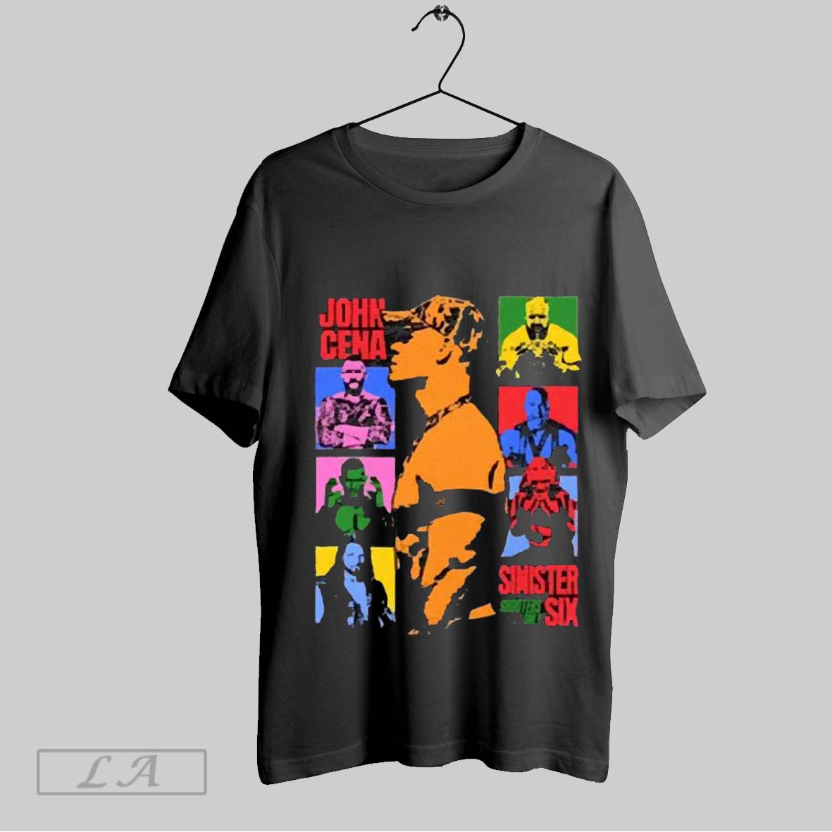Top John Cenas Sinister Six 2025 T Shirt Hoodie, Sweatshirt | CoreVibeTees.com