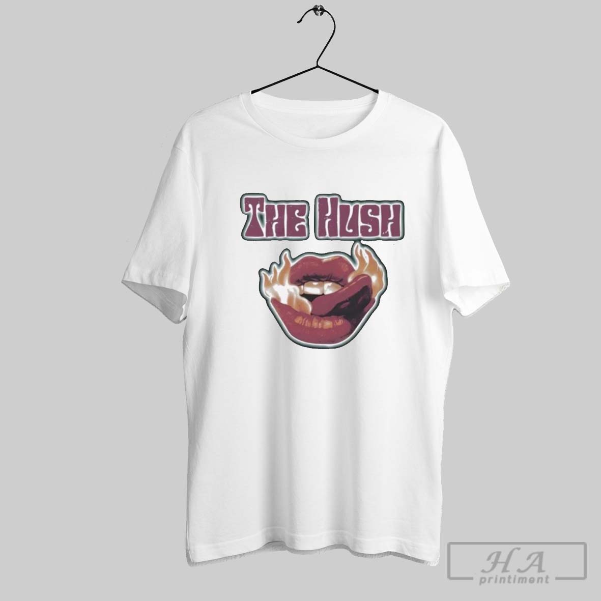 The Hush Flame Lips Shirt Hoodie, Sweatshirt | CoreVibeTees.com