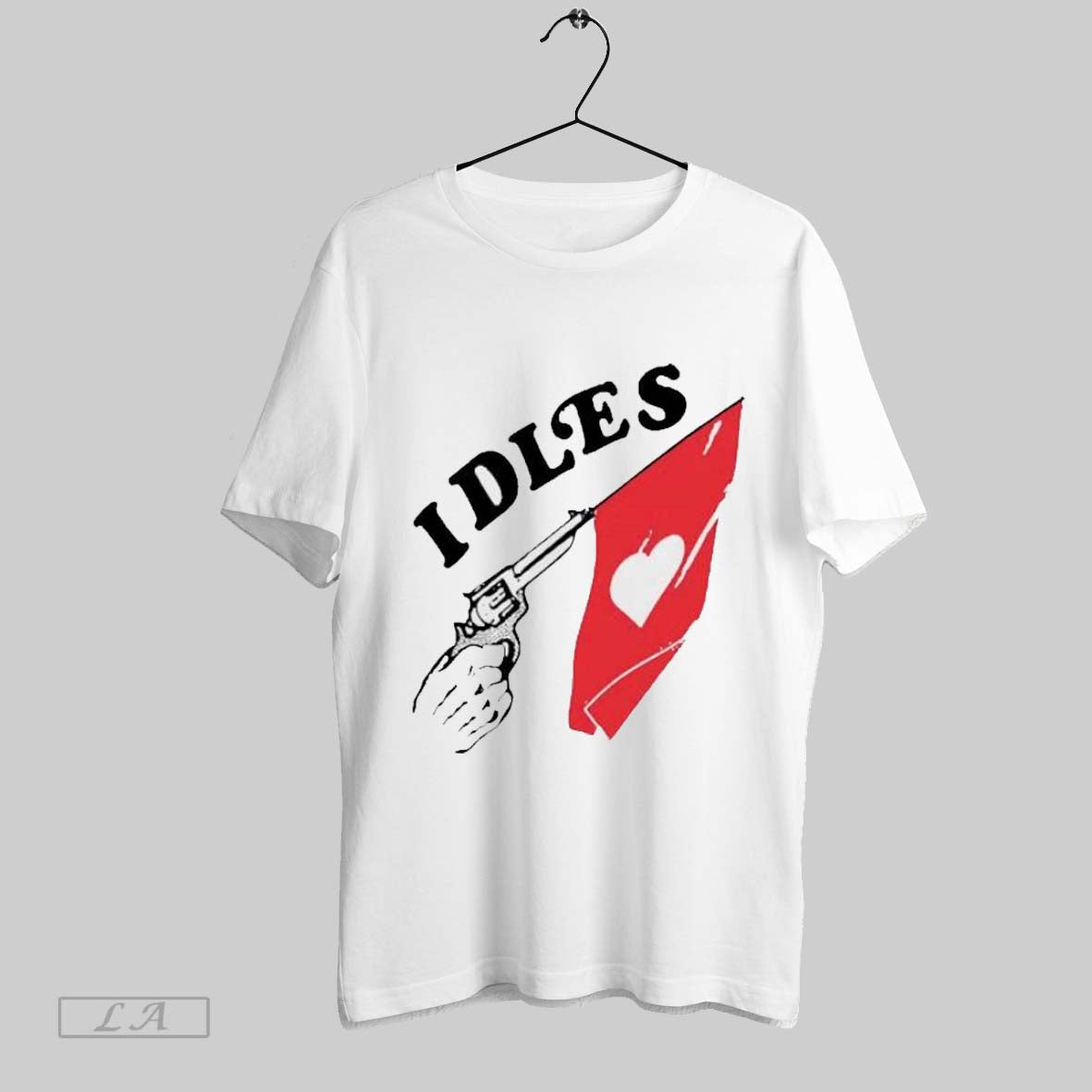 Top Idles Hearts Ringer Gun Flag Heart T Shirt Hoodie, Sweatshirt | CoreVibeTees.com