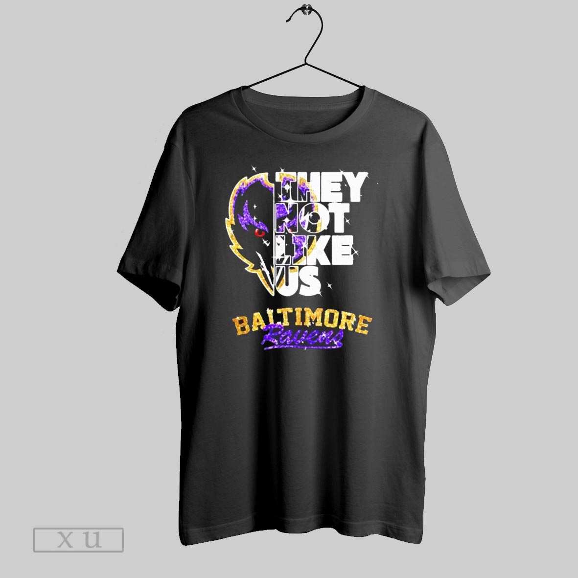 They Not Like Us Baltimore Ravens Shirt Hoodie, Sweatshirt | CoreVibeTees.com