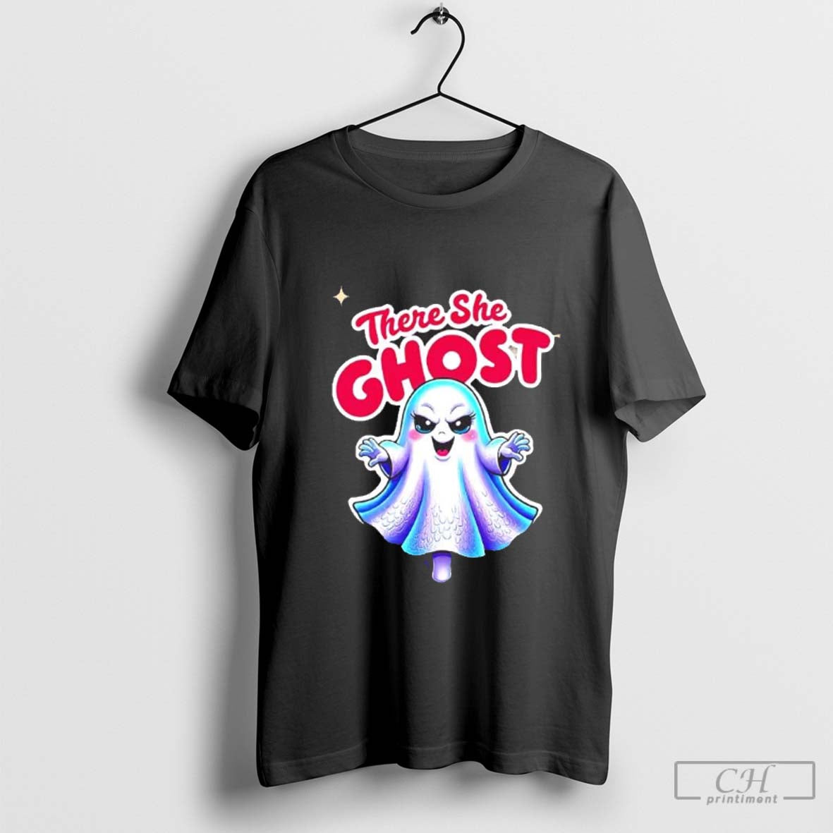 There she ghost Boo Halloween shirt, hoodie Sweatshirt | CoreVibeTees.com
