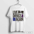 The War On Drugs Live Drugs Again Cover 2024 T-Shirt Hoodie, Sweatshirt | CoreVibeTees.com