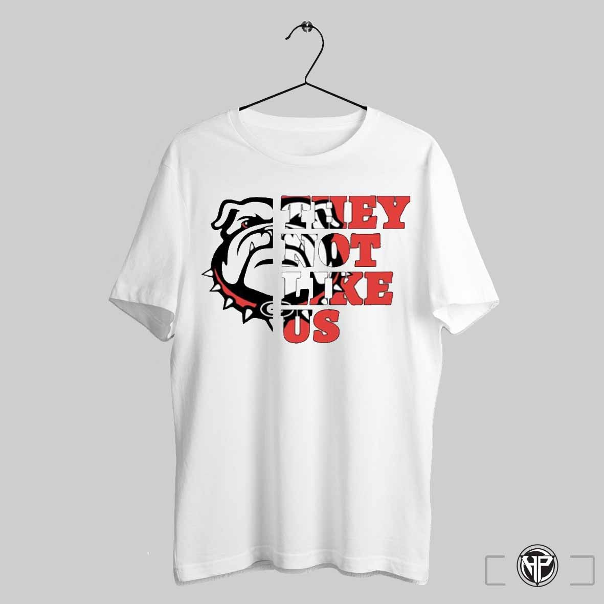 They Not Like Us Georgia Bulldogs Football 2024 Logo Shirt Trending Sweatshirt Hoodie | CoreVibeTees.com