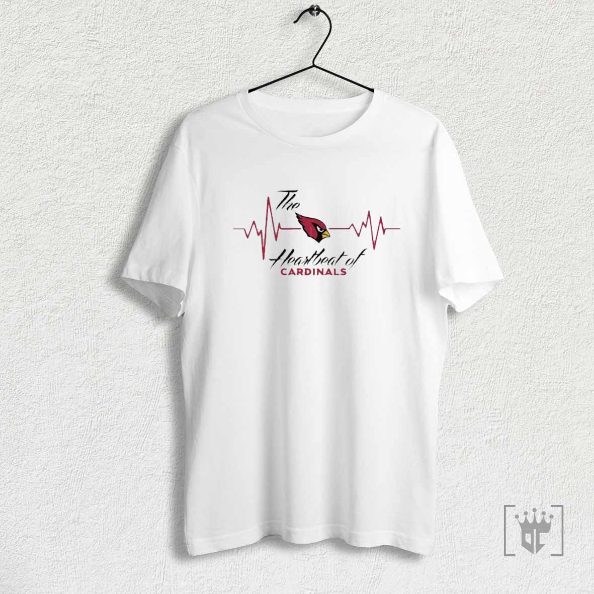 The Heartbeat Of Arizona Cardinals Unisex T T Shirt Hoodie, Sweatshirt | CoreVibeTees.com