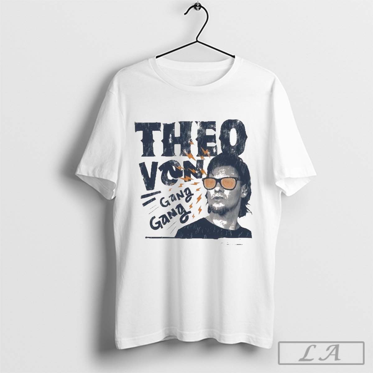 Theo Von Gang Gang Hypno Ivory T-shirt Hoodie, Sweatshirt | CoreVibeTees.com