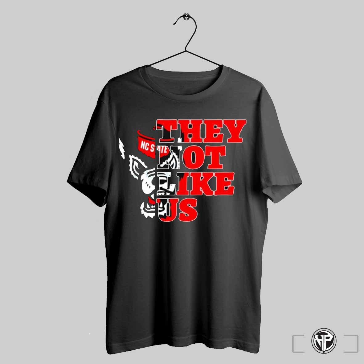 They Not Like Us Nc State Wolfpack Football 2024 Logo Shirt Trending Sweatshirt Hoodie | CoreVibeTees.com