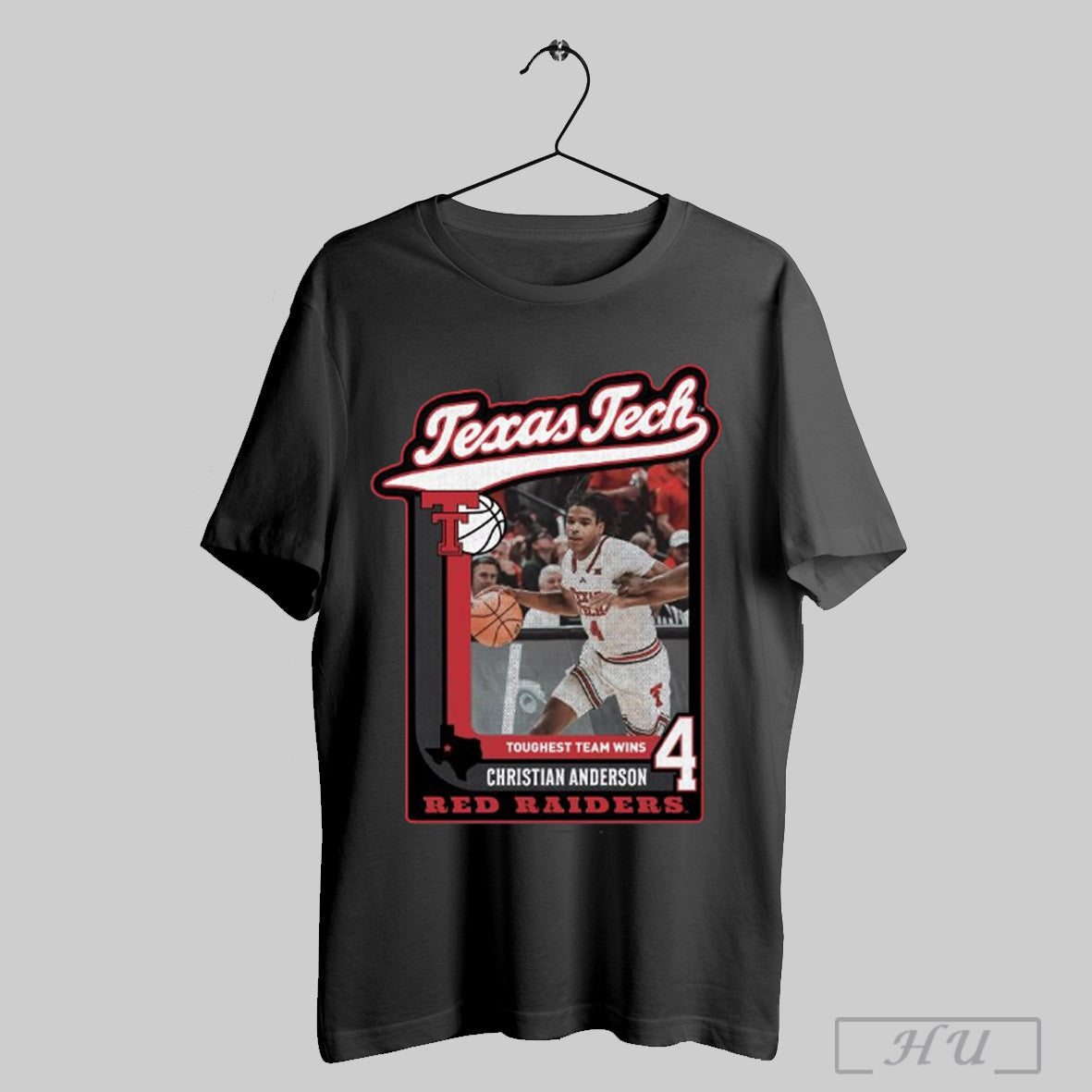 Texas Tech Red Raiders Toughest Team Wins Christian Anderson 4 Action Shot T Shirt Sweatshirt Hoodie | CoreVibeTees.com