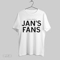 Top Jans Fans Pink Unisex Sweatshirt T Shirt Hoodie | CoreVibeTees.com