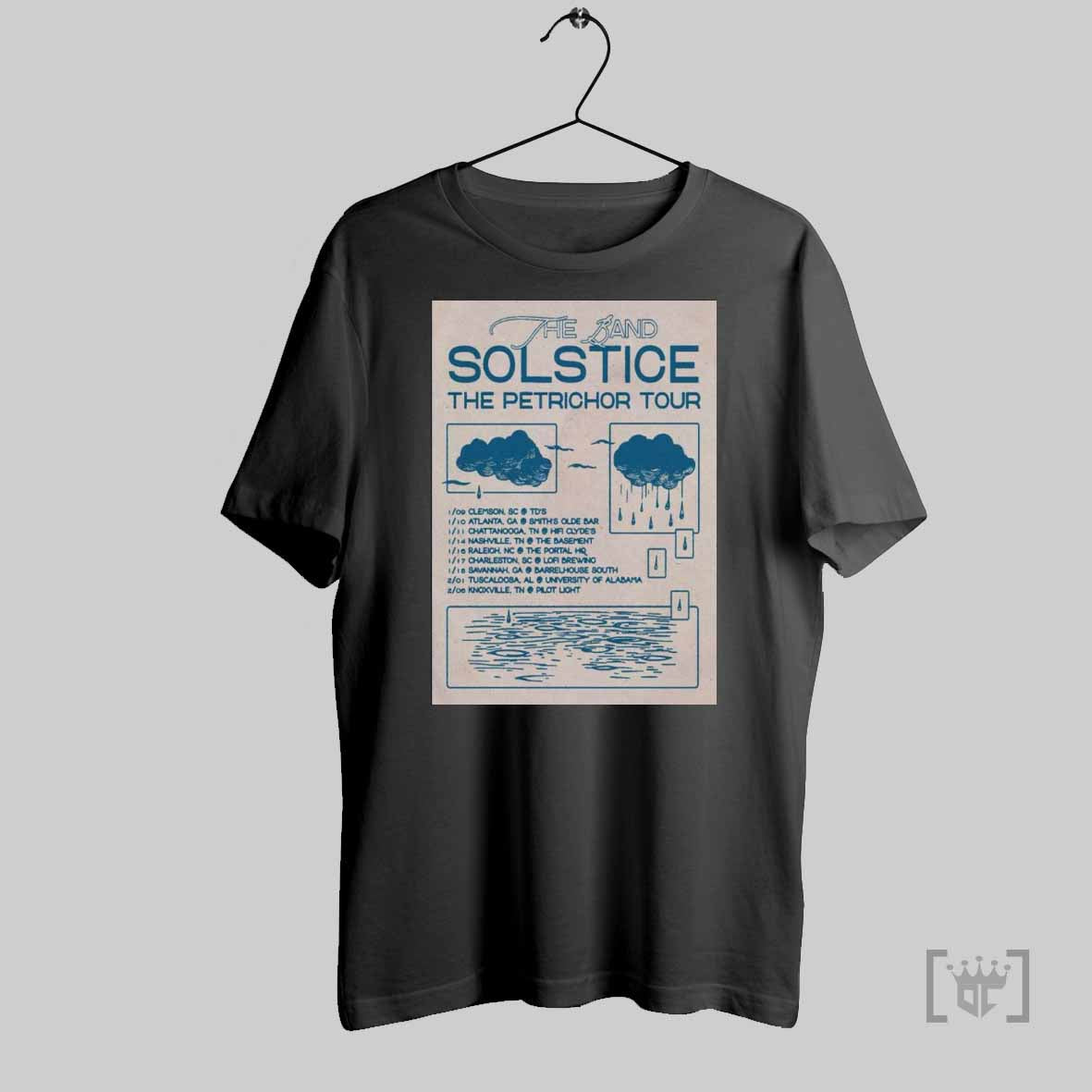 The Band Solstice The Petrichor Tour 2025 Poster T Shirts Hoodie, Sweatshirt | CoreVibeTees.com