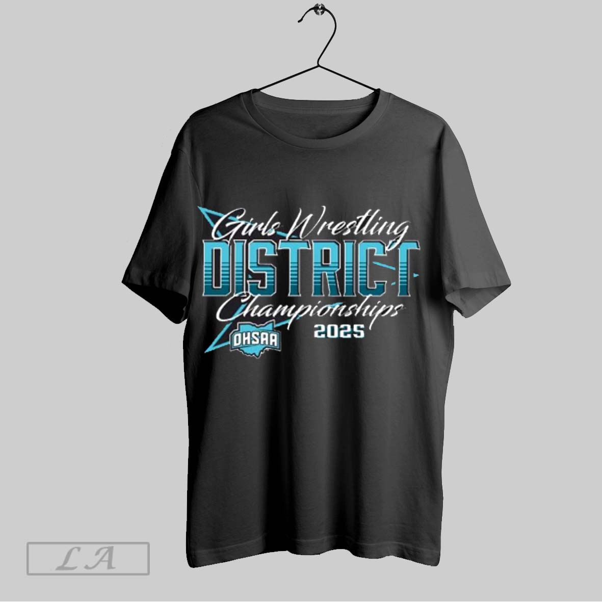 Top 2025 Ohsaa Girls Wrestling District Championships Sweatshirt T Shirt Hoodie | CoreVibeTees.com