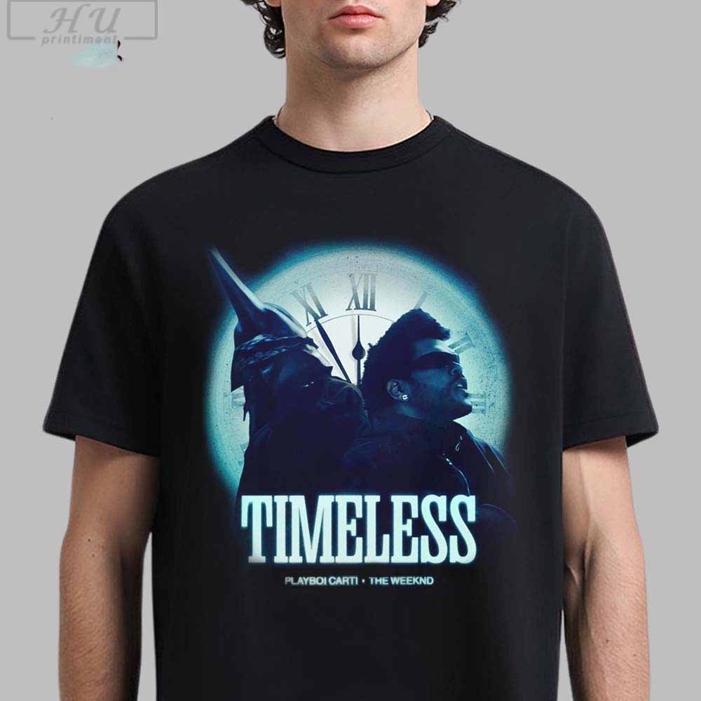The Weeknd And Playboi Carti Timeless Music Video Scene Unisex T-Shirt Hoodie, Sweatshirt | CoreVibeTees.com