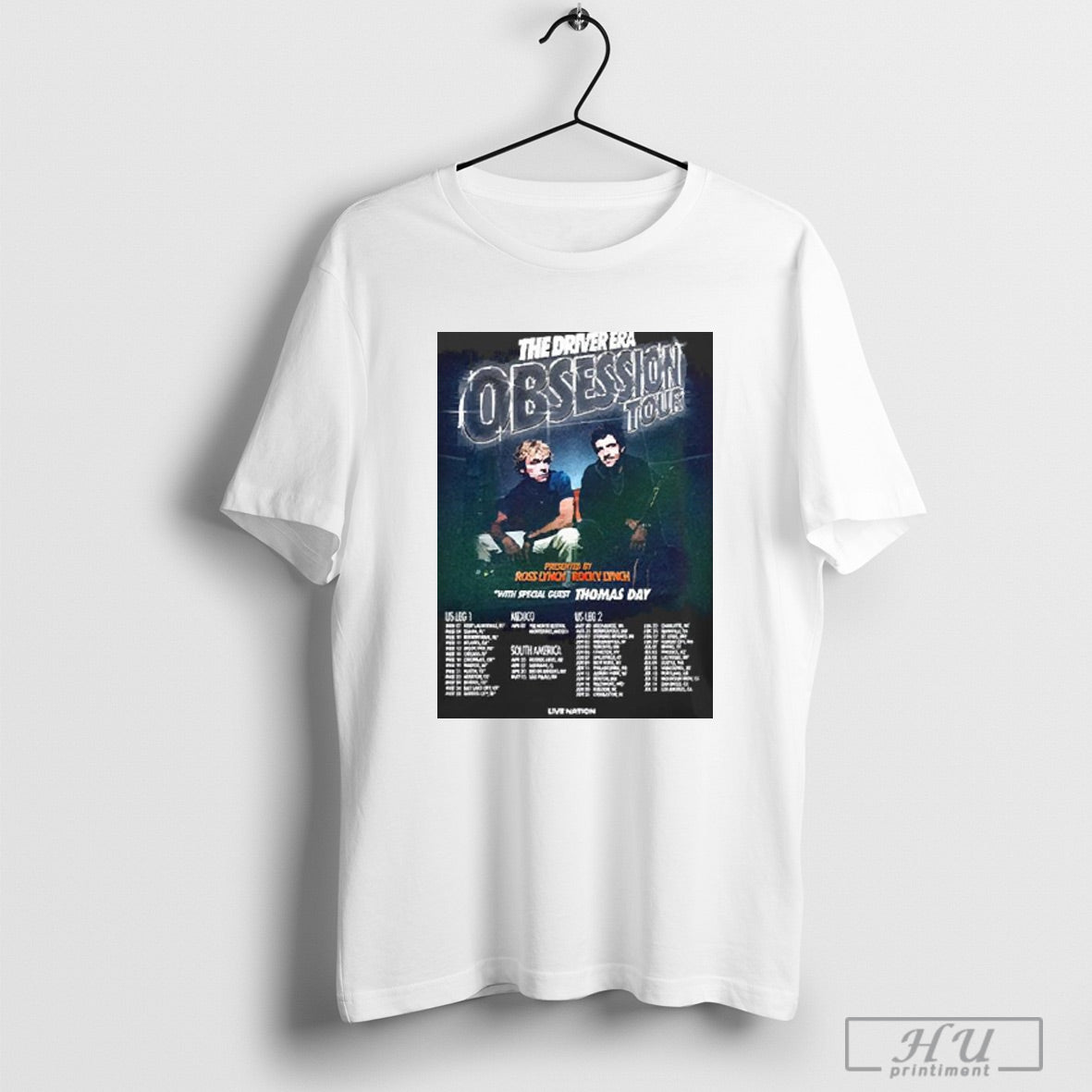 The Driver Era Obsession Tour 2025 Tour Dates Two Sides Unisex T Shirts Sweatshirt Hoodie | CoreVibeTees.com