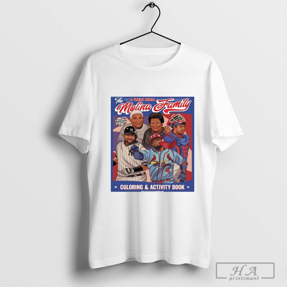 The LA Familia Molina Coloring and Activity Book A Baseball Dynasty T-shirt Hoodie, Sweatshirt | CoreVibeTees.com