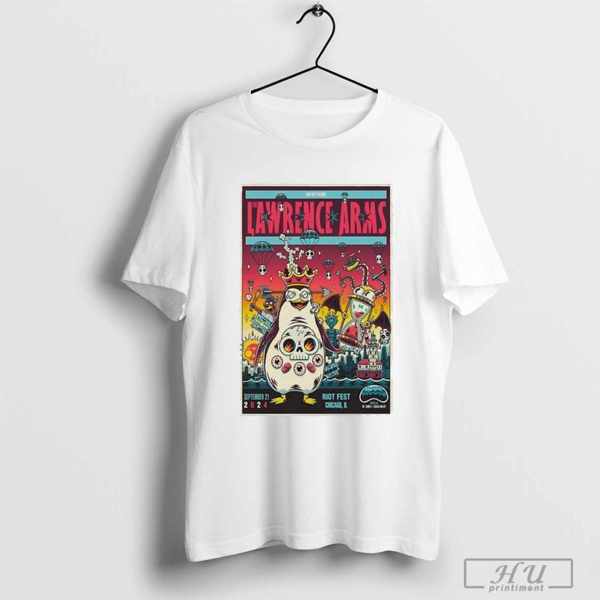 The Lawrence Arms September 21, 2024 Riot Fest Chicago Il Event Poster Shirt Hoodie, Sweatshirt | CoreVibeTees.com