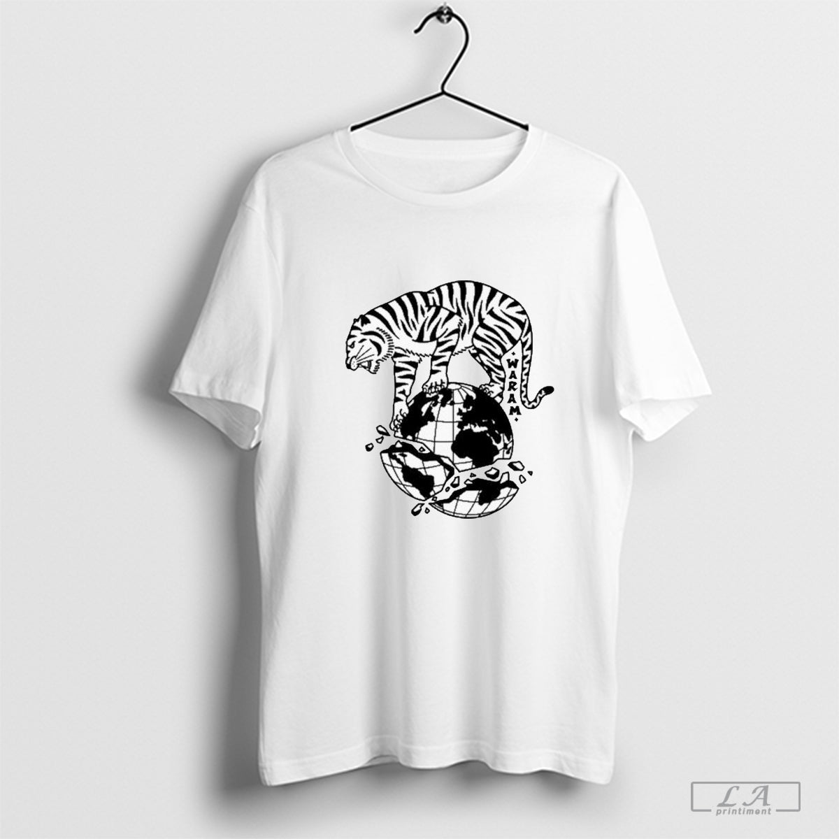 The Dark Side Of Nature Tiger Pop Globe T-Shirt Hoodie, Sweatshirt | CoreVibeTees.com