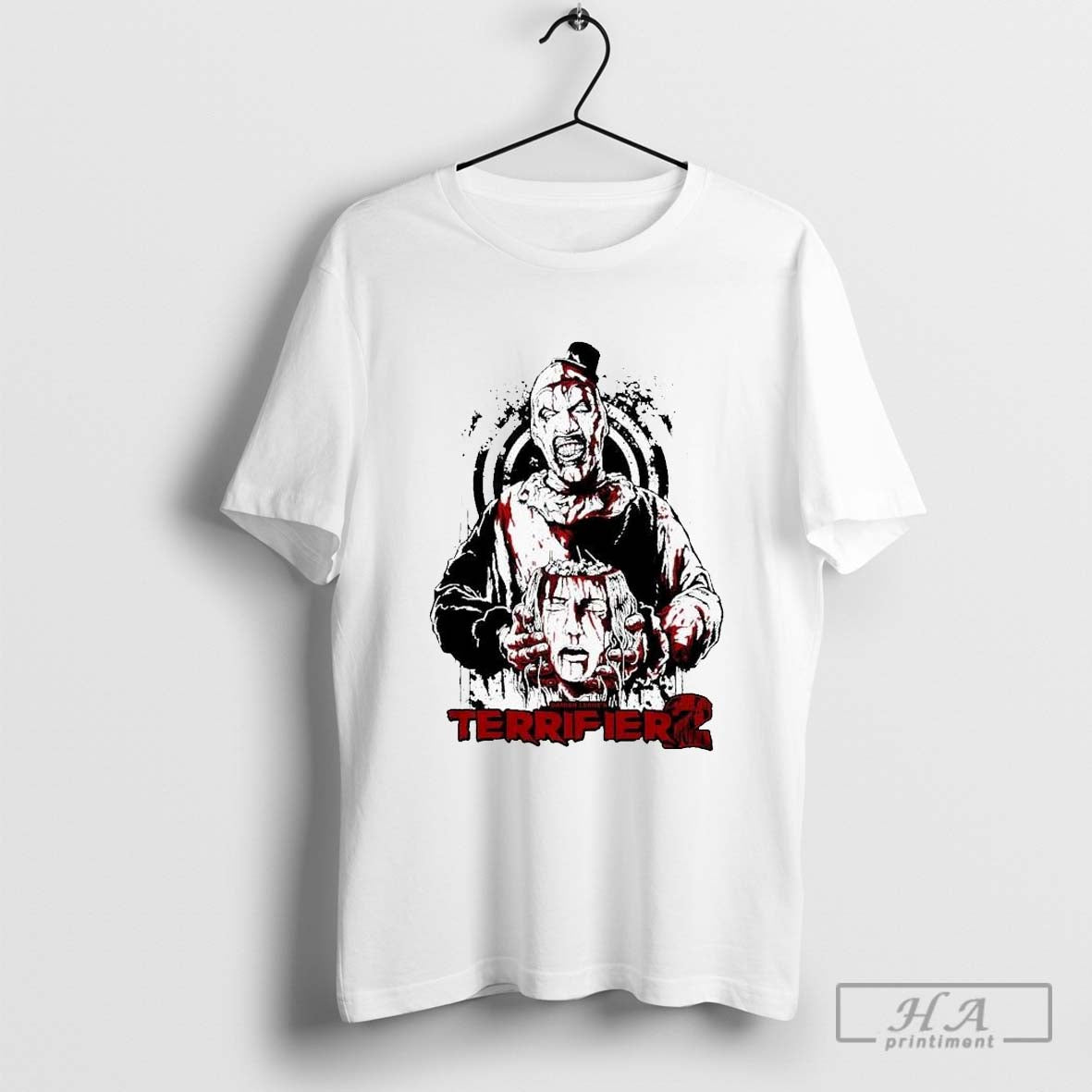 Terrifier 2 Damien Leoneâ€™s Buckethead T-shirt Hoodie, Sweatshirt | CoreVibeTees.com
