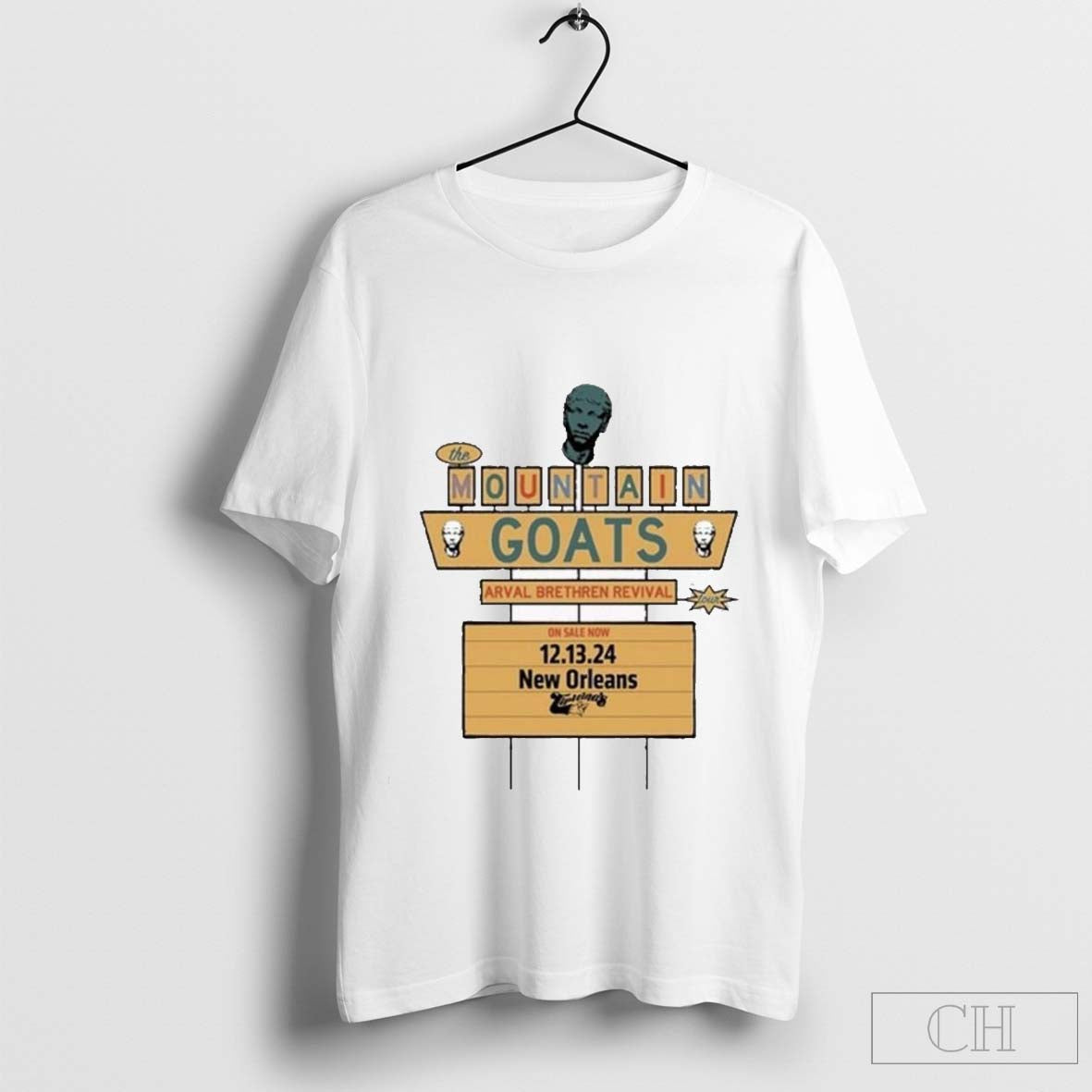 The Mountain Goats Dec 13 2024 Tipitina’s In New Orleans LA T-Shirt Hoodie, Sweatshirt | CoreVibeTees.com