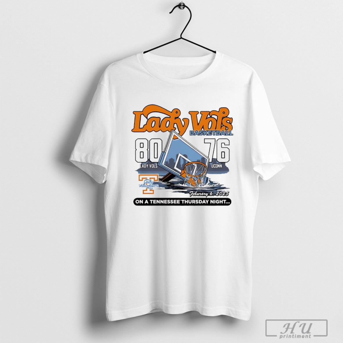 Tennessee Volunteers Lady Vols Basketball On A Tennessee Thursday Night Shirt Sweatshirt Hoodie | CoreVibeTees.com
