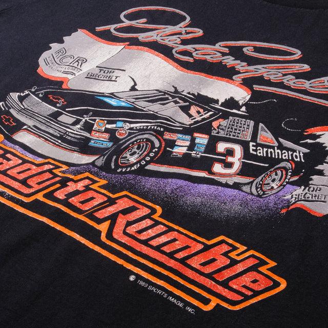 Vintage 1989 Nascar Chase Dale Earnhardt T-Shirt Classic Cotton Menswear Top Tshirt Embroidered Hoodie Sweatshirt (Image 7)
