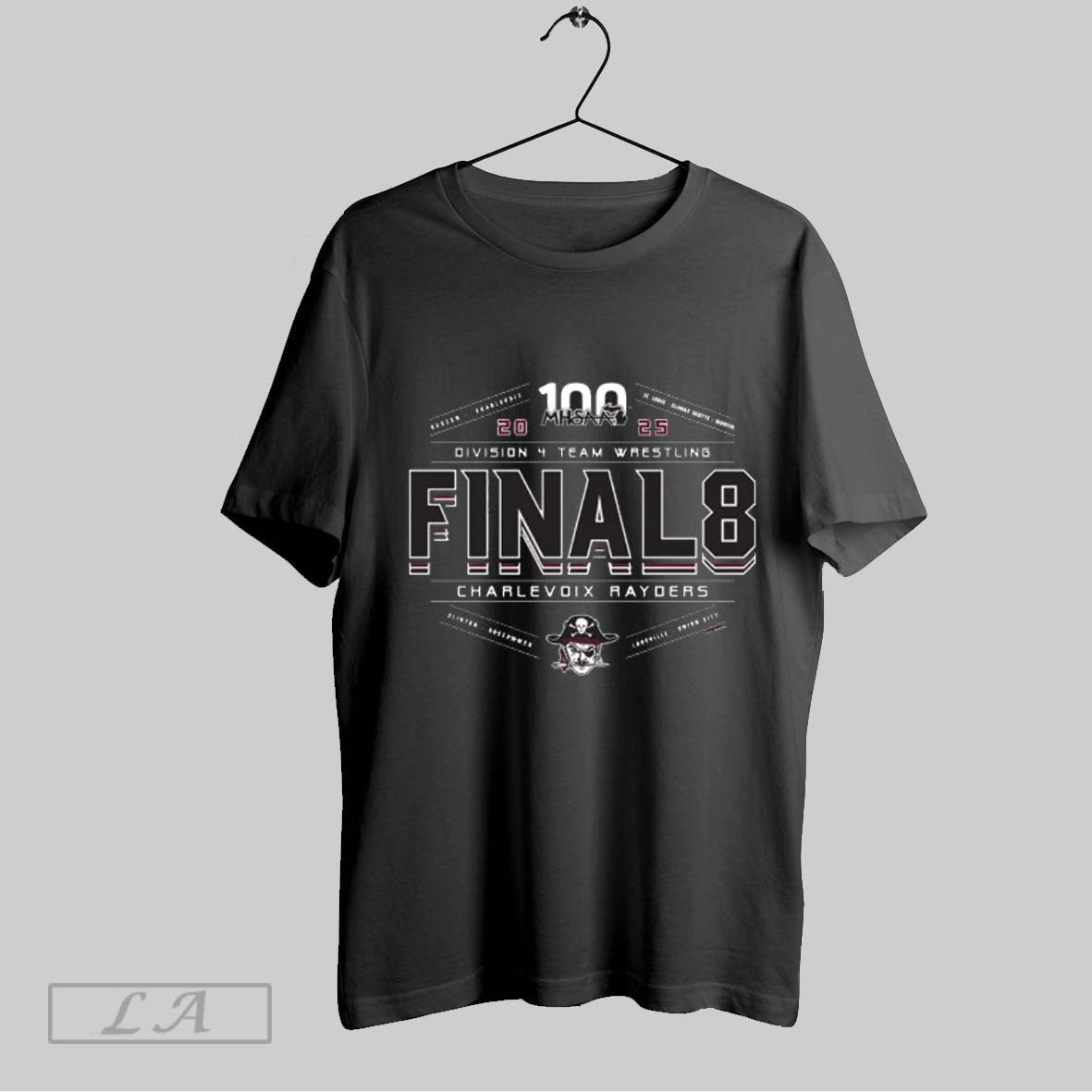 Top Charlevoix Rayders 2025 Mhsaa Team Wrestling Final 8 D4 T Shirt Hoodie, Sweatshirt | CoreVibeTees.com