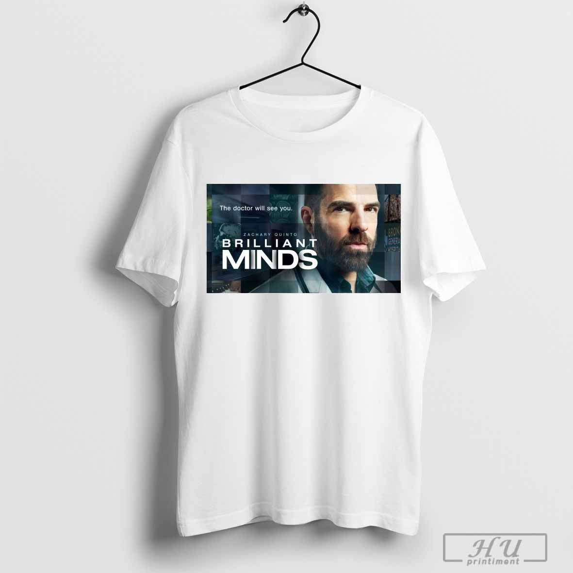 The Doctor Will See You Zachary Quinto Brilliant Minds T-Shirt Hoodie, Sweatshirt | CoreVibeTees.com
