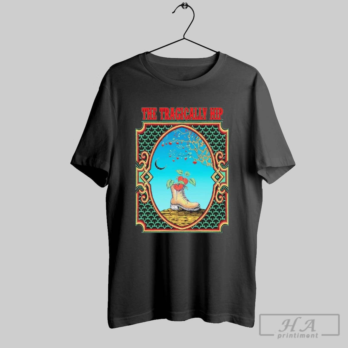 The Tragically Hip Strictly Limited Boots Or Hearts By Mike Dubois Poster T Shirt Hoodie, Sweatshirt | CoreVibeTees.com