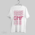 Top George Pink Gnf Split Unisex Sweatshirt T Shirt Hoodie | CoreVibeTees.com