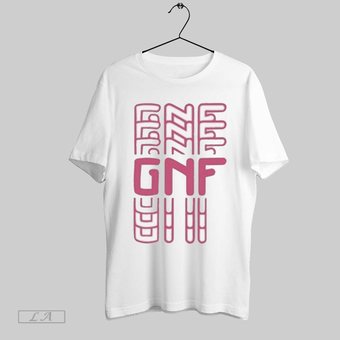 Top George Pink Gnf Split Unisex Sweatshirt T Shirt Hoodie | CoreVibeTees.com