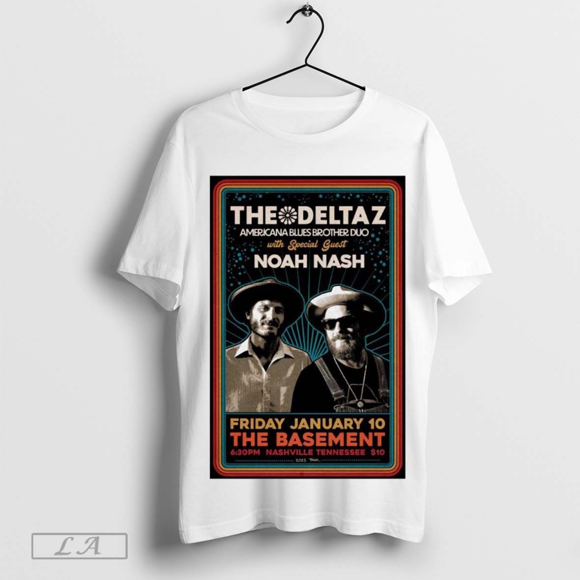 The Deltaz With Noah Nash Nashville Tn January 10 2025 Shirt Hoodie, Sweatshirt | CoreVibeTees.com