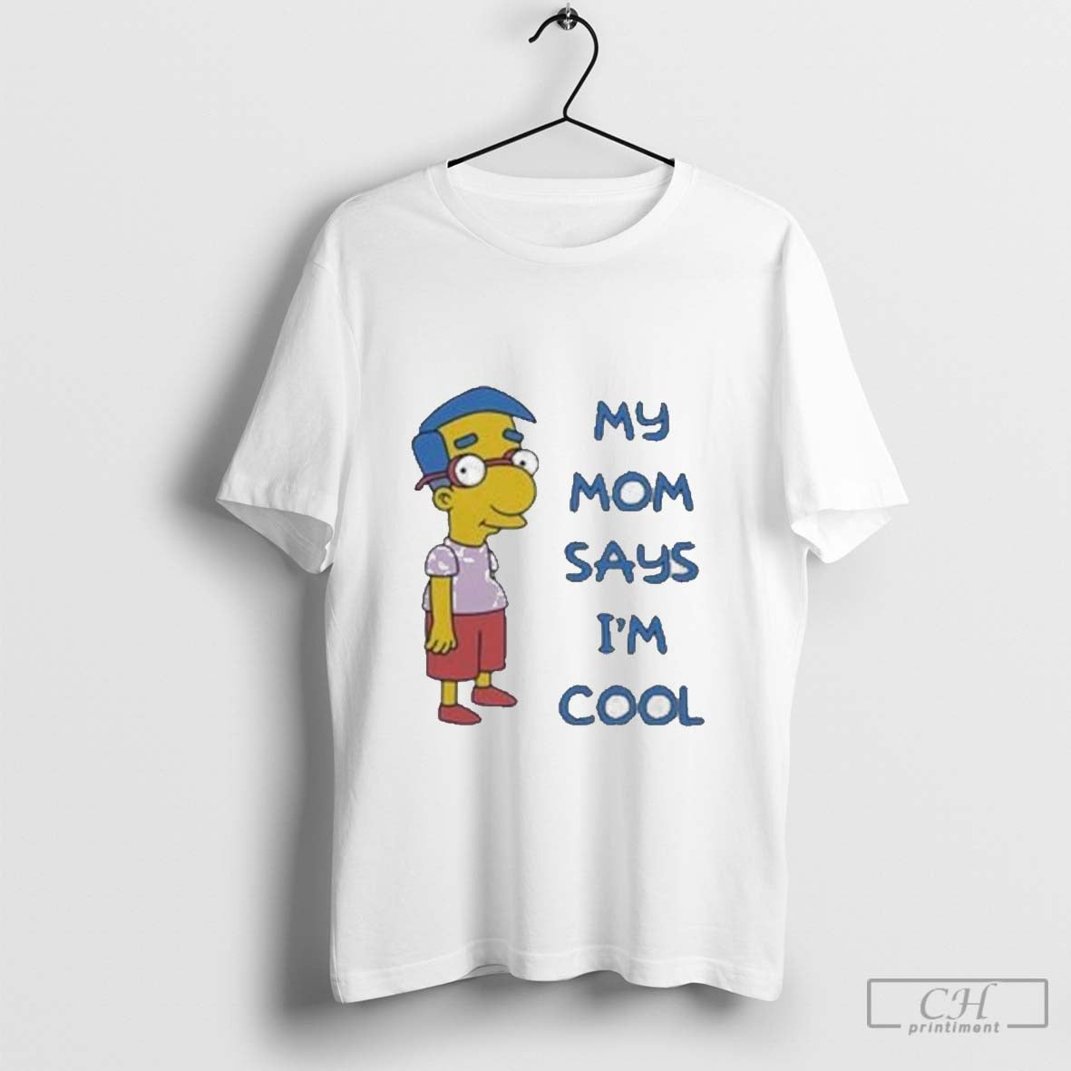 The Simpsons Milhouse My Mom Says I’m Cool T-Shirt Hoodie, Sweatshirt | CoreVibeTees.com