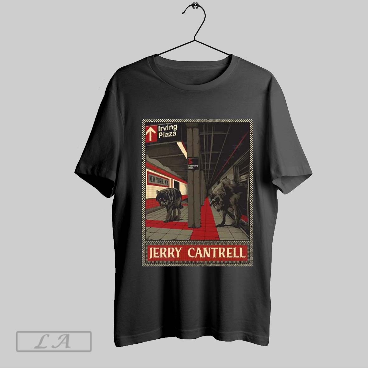 Top Jerry Cantrell Tonight Poster At Irving Plaza In New York Ny On February 5th 2025 Unisex Sweatshirt T Shirt Hoodie
